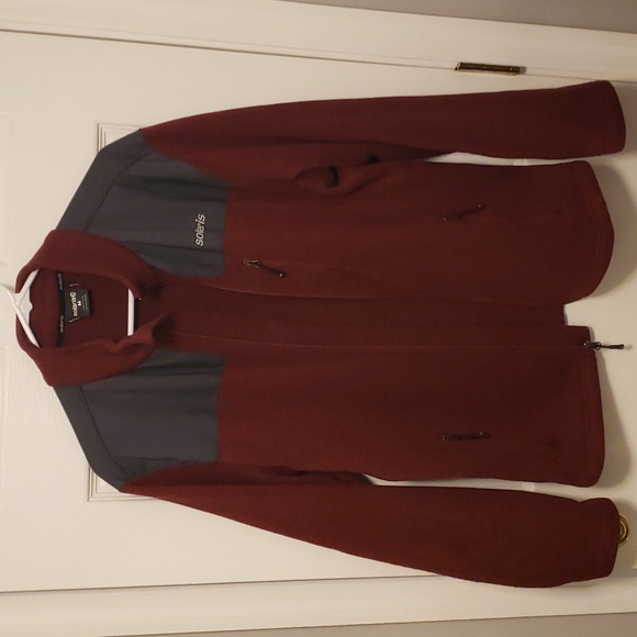 Maroon Solaris Zip-Up Jacket - Picture 4 of 6
